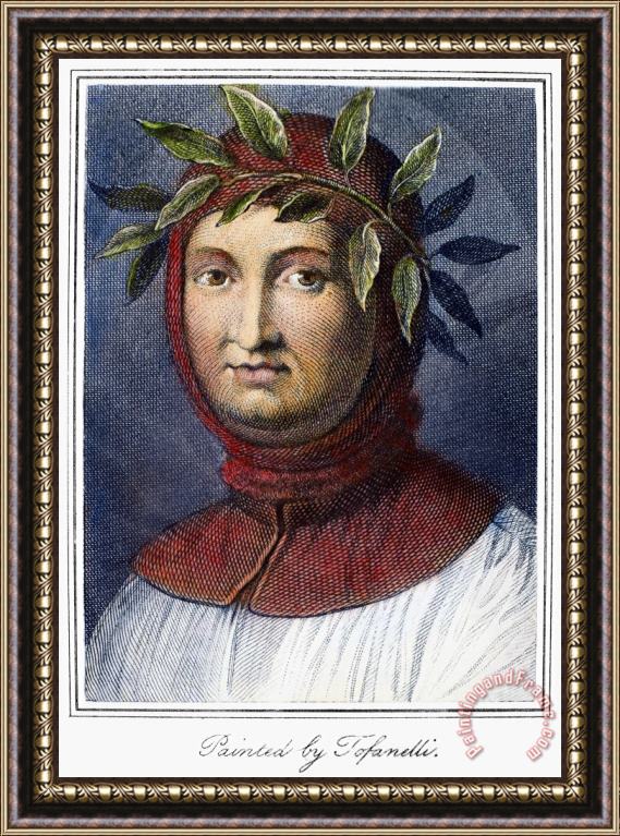 Others Petrarch (1304-1374) Framed Painting