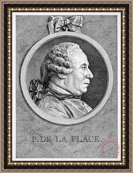 Others Pierre Laplace (1749-1827) Framed Painting