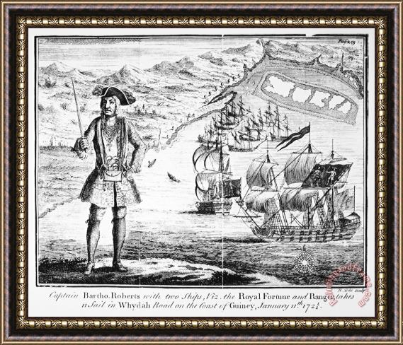 Others Pirate, 1724 Framed Print