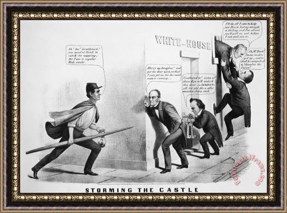 Others Presidential Campaign, 1860 Framed Print