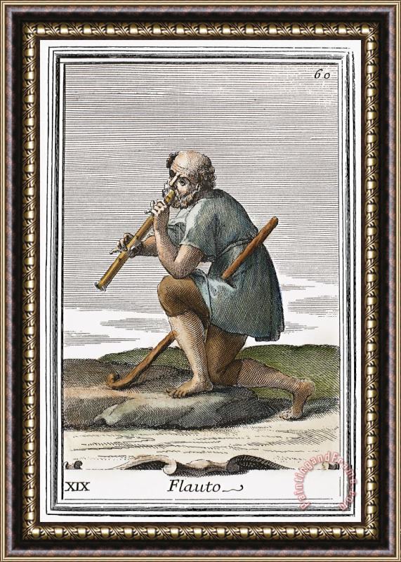 Others Recorder, 1723 Framed Painting