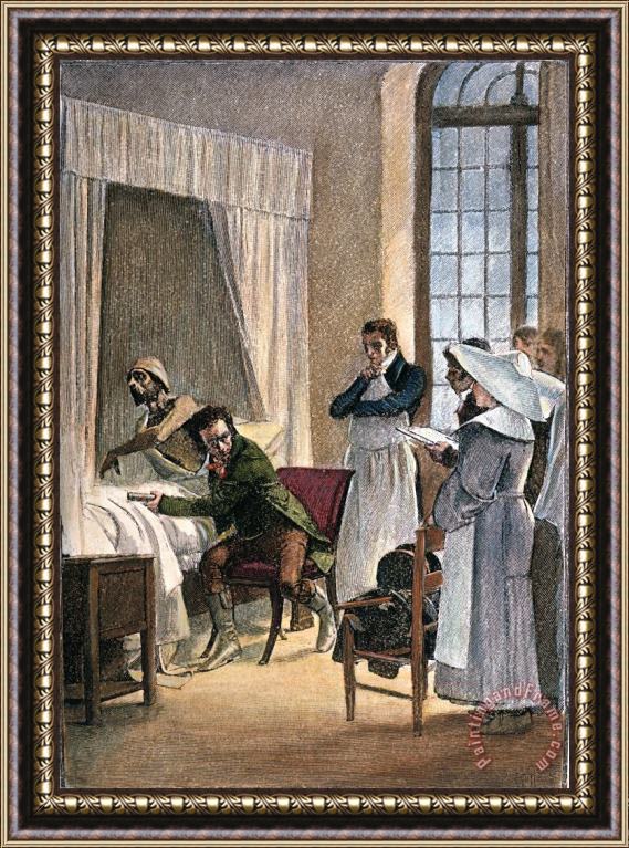 Others Rene Laennec (1781-1826) Framed Painting