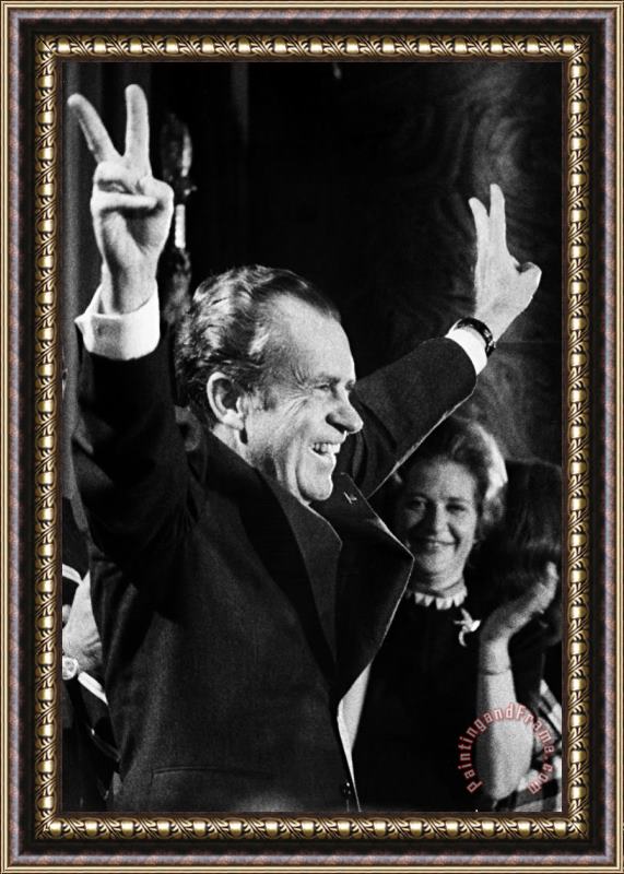 Others Richard Nixon (1913-1994) Framed Painting