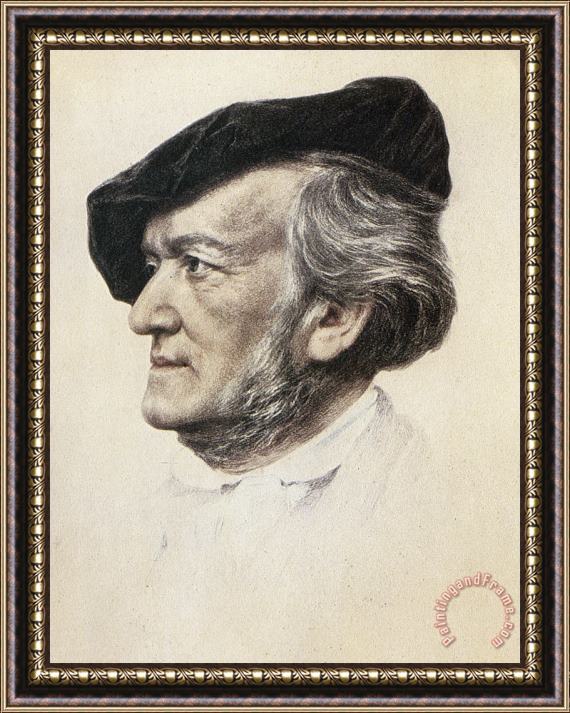 Others Richard Wagner (1813-1883) Framed Painting