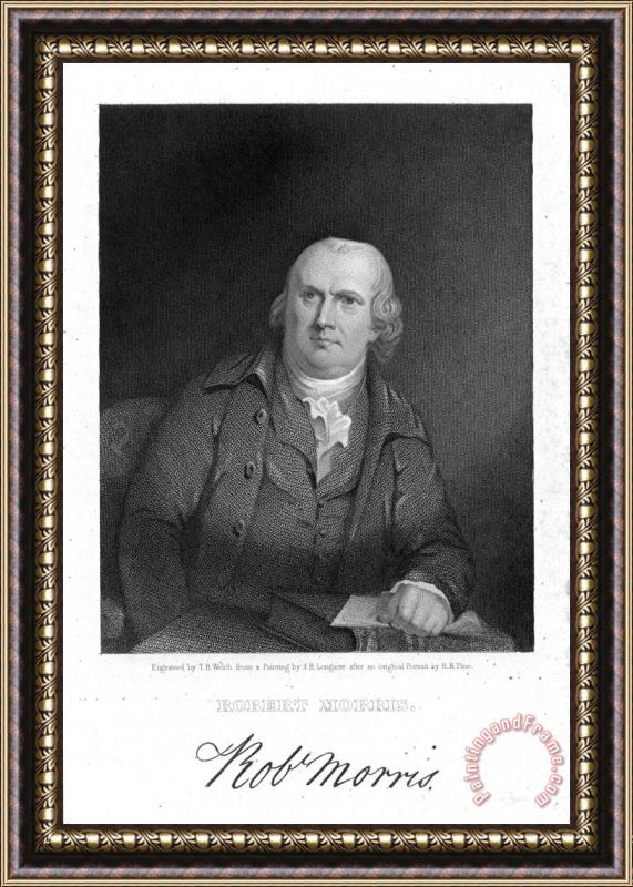 Others Robert Morris (1734-1806) Framed Print