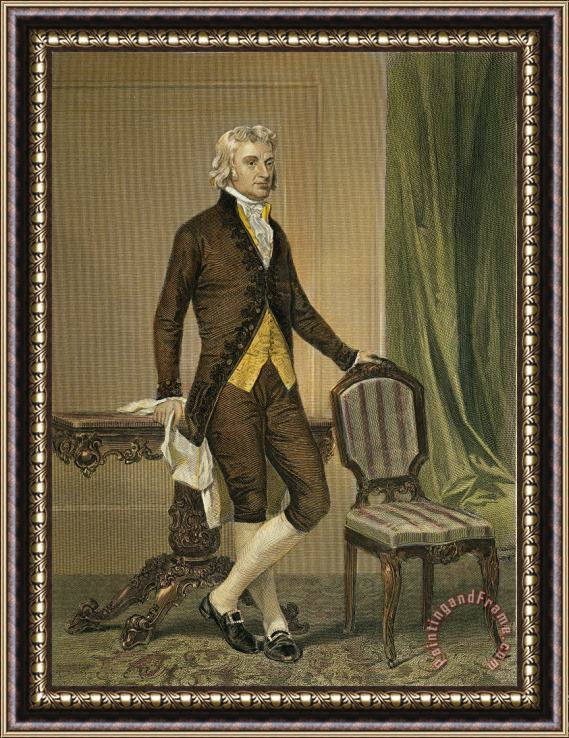 Others Robert R. Livingston Framed Painting
