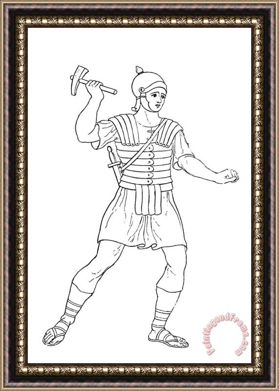 Others Rome: Soldier Framed Painting