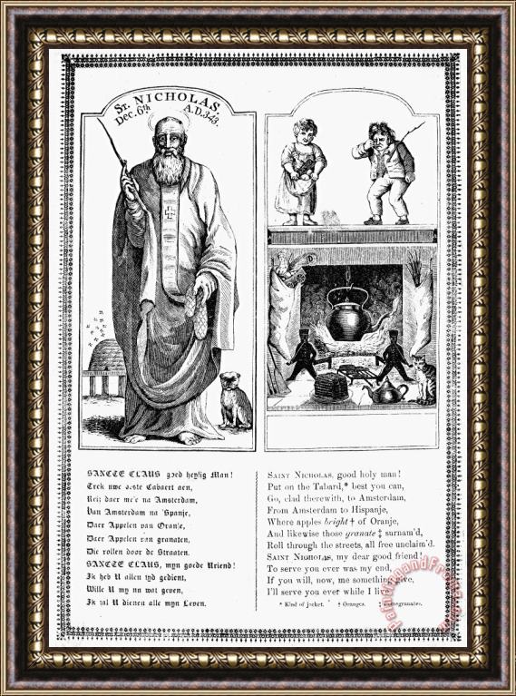 Others Saint Nicholas Framed Print