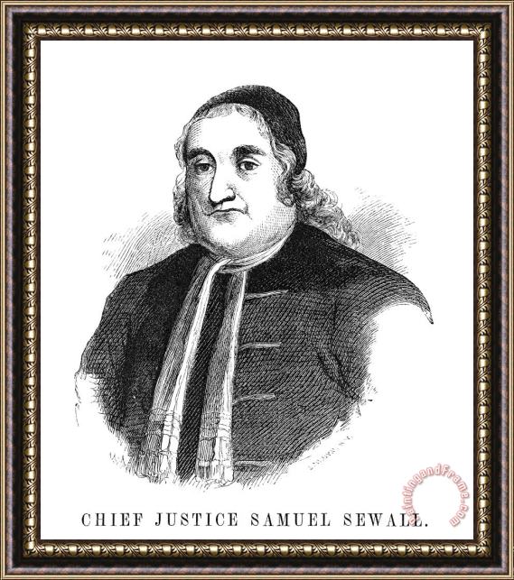Others Samuel Sewall (1652-1730) Framed Print