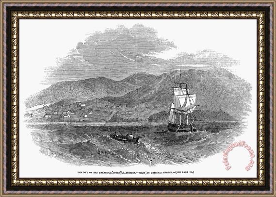 Others San Francisco Bay, 1849 Framed Print