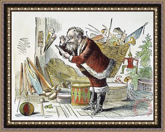 Others Santa Claus Framed Print