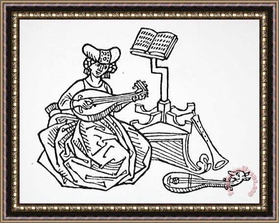 Others SAPPHO (fl. c600 B.C.) Framed Painting