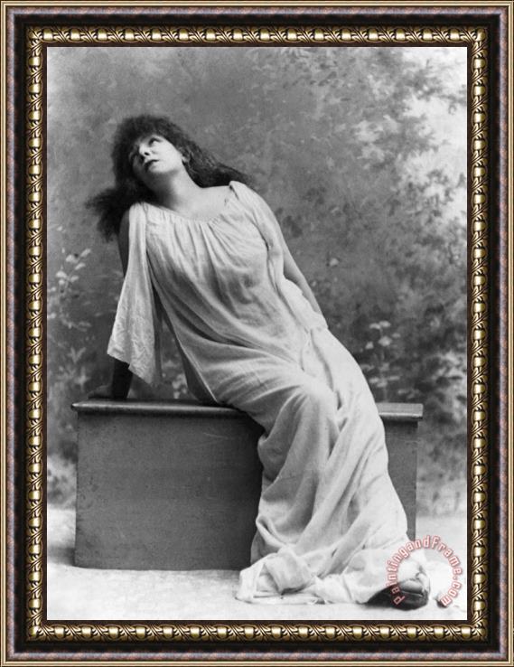Others Sarah Bernhardt (1844-1923) Framed Print