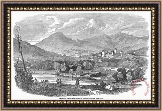 Others Scotland: Balmoral Castle Framed Painting