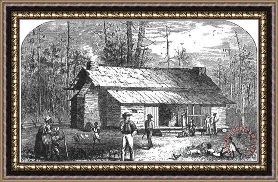 Others Settlers Home, Mississippi Framed Painting