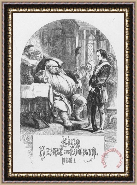 Others Shakespeare: King Henry Iv Framed Painting