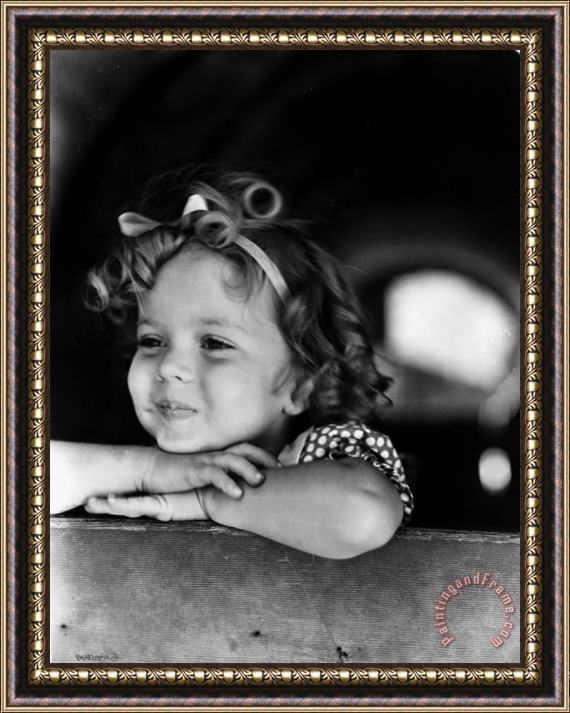Others Shirley Temple (1928- ) Framed Painting