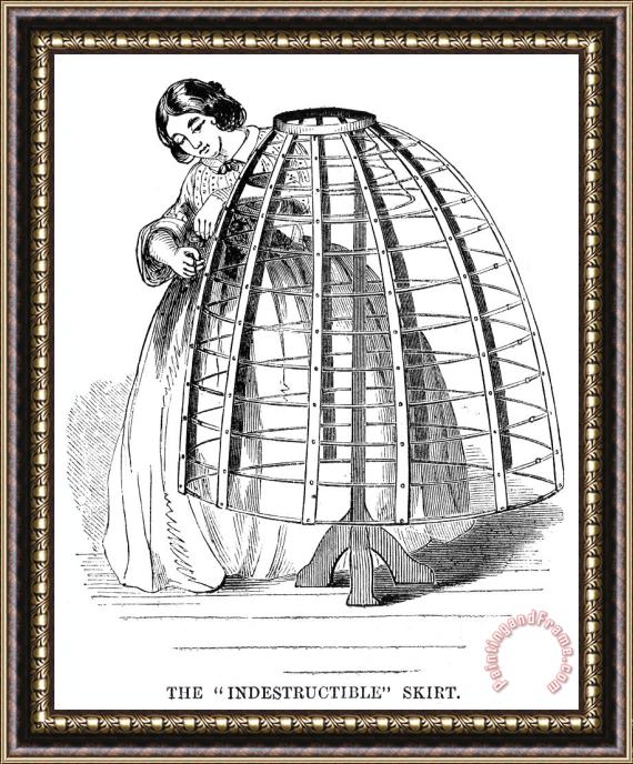 Others Skirt Factory, 1859 Framed Painting