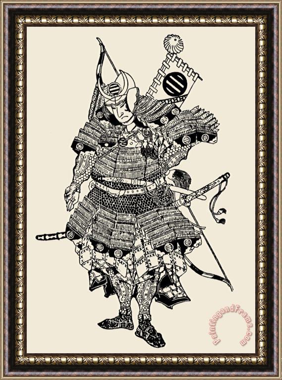 Others Soldier: Samurai Framed Painting