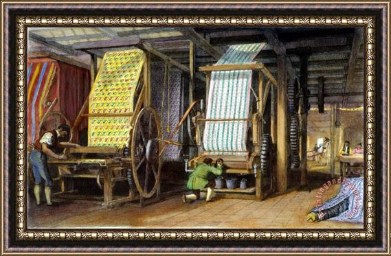 Others Textile Mill: Cotton Framed Painting