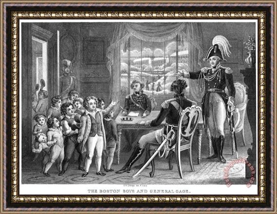 Others Thomas Gage (1721-1787) Framed Print