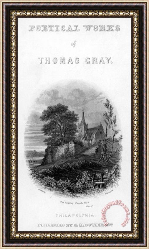 Others Thomas Gray: Title-page Framed Painting