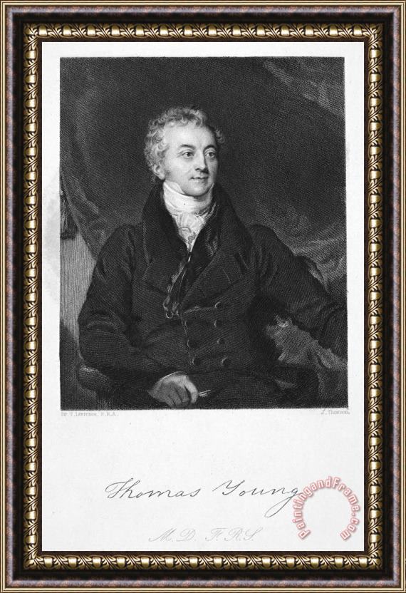 Others Thomas Young (1773-1829) Framed Print