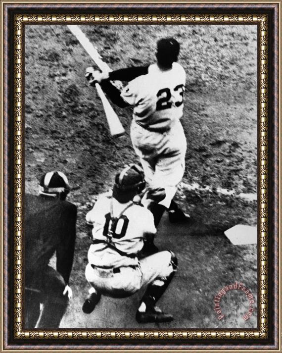 Others Thomson Home Run, 1951 Framed Painting
