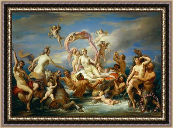 Others Triumph Of Venus Framed Print