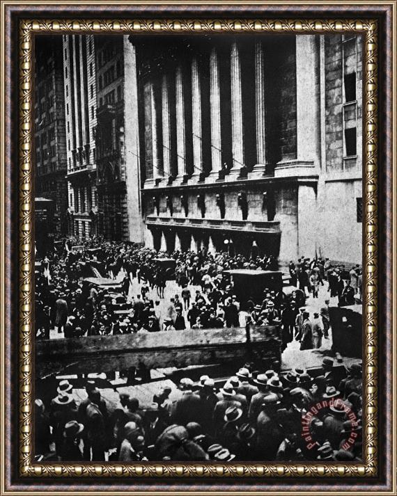 Others Wall Street Crash 1929 Framed Print