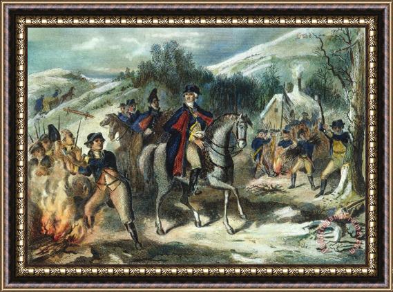 Others Washington: Valley Forge Framed Painting