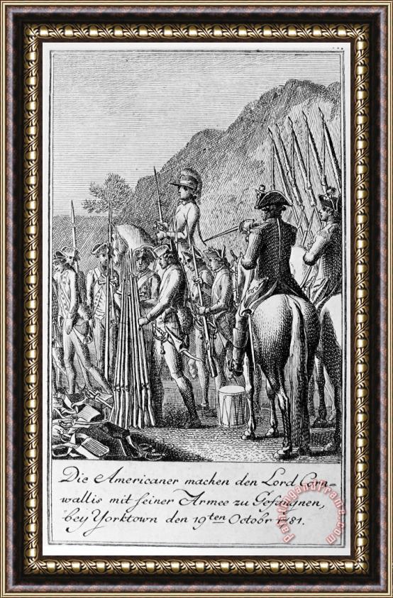Others Yorktown: Surrender, 1781 Framed Print