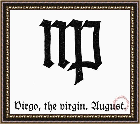 Others Zodiac: Virgo Framed Print
