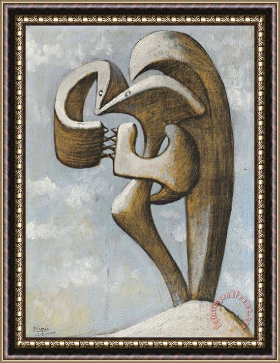 Pablo Picasso Figure Framed Painting