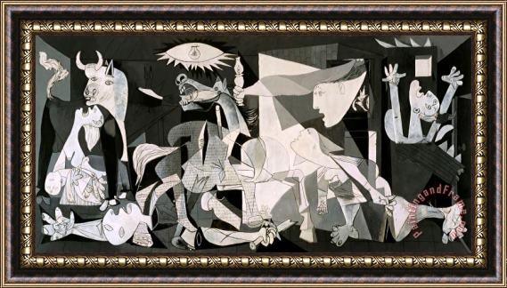 Pablo Picasso Guernica Framed Print