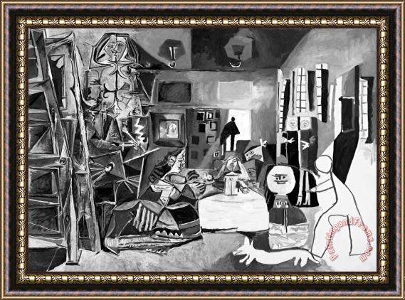 Pablo Picasso Las Meninas Framed Print