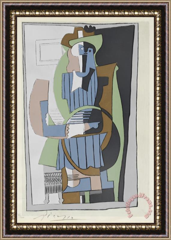 Pablo Picasso Untitled (abstraction) Framed Painting