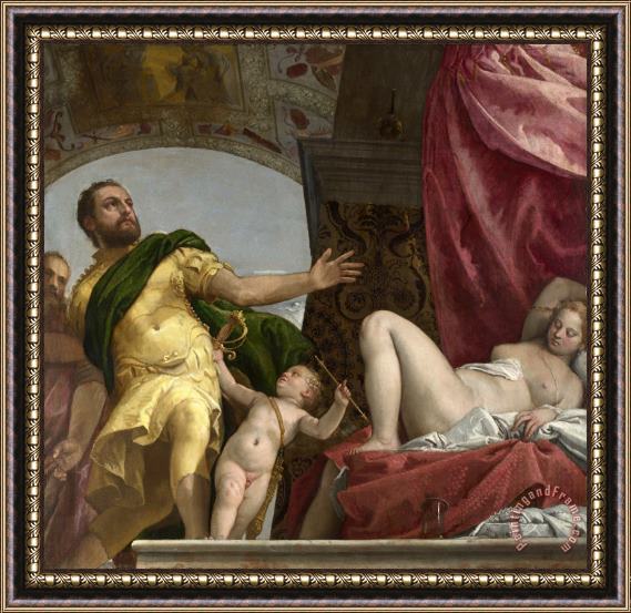 Paolo Caliari Veronese Respect Framed Painting