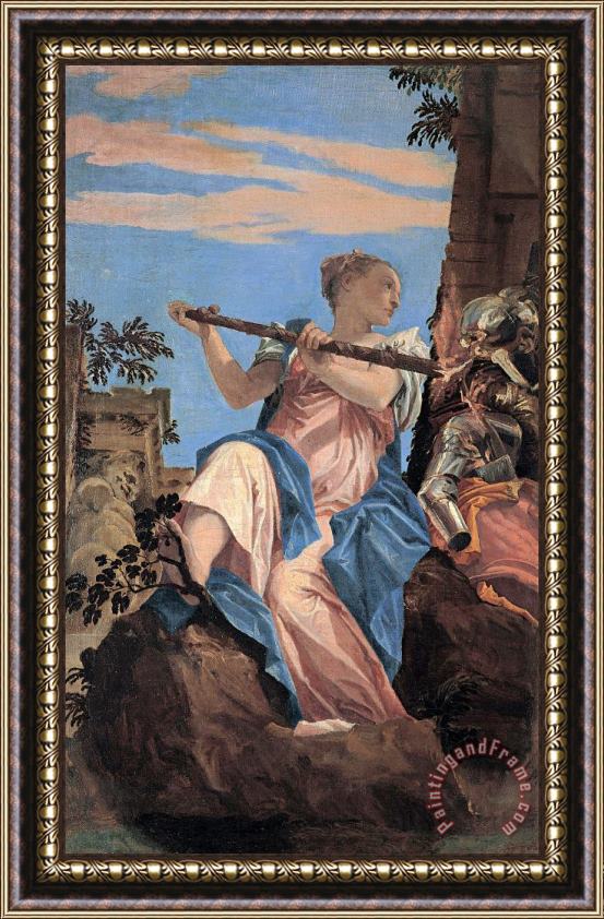 Paolo Caliari Veronese The Peace Framed Painting
