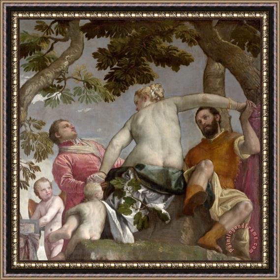 Paolo Caliari Veronese Unfaithfulness Framed Painting