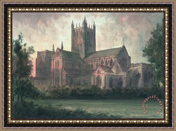 Paul Braddon Wells Cathedral Framed Print