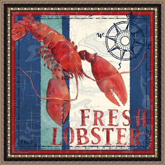 Paul Brent Deep Sea Lobster Framed Print