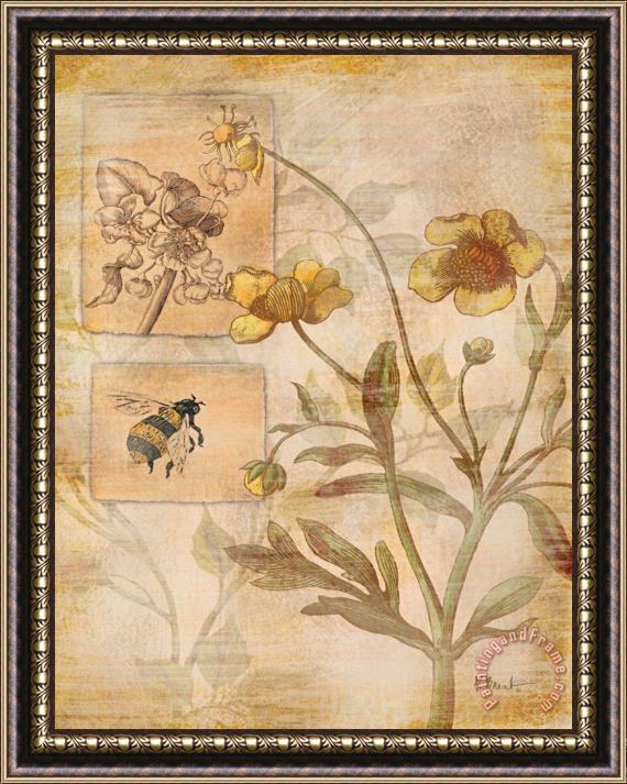 Paul Brent Flora Bumble Bee Framed Print