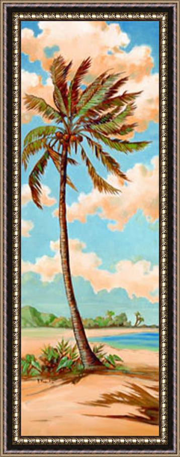 Paul Brent Palm Breeze II Framed Painting