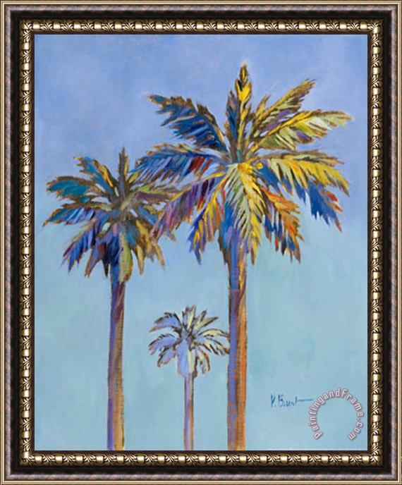 Paul Brent Santa Rita Palms II Framed Painting