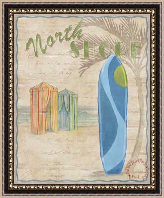 Paul Brent Surf City Iv Framed Print