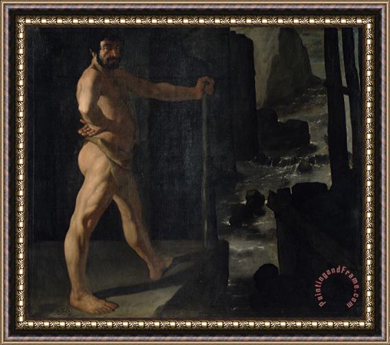 Paul Cezanne Apotheosis of Delacroix Framed Print