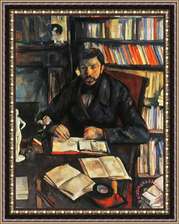 Paul Cezanne Cezanne Geffroy 1895 96 Framed Painting