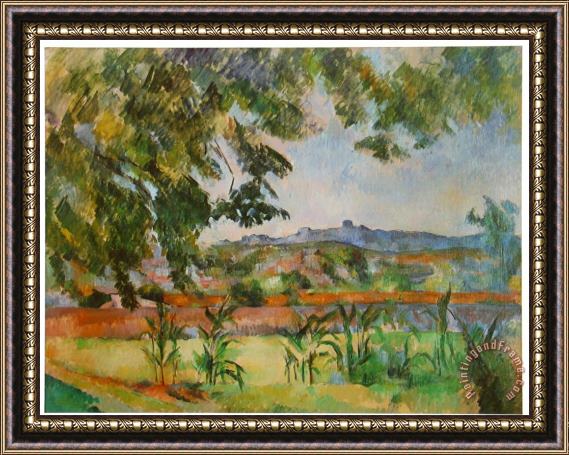 Paul Cezanne Le Pilon Du Roi Framed Painting