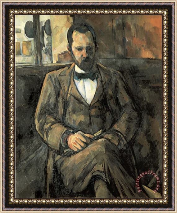 Paul Cezanne Portrait of Ambroise Vollard Framed Painting